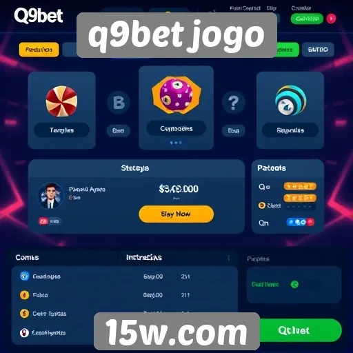 interface do usuário no q9bet jogo é intuitiva e amigável
